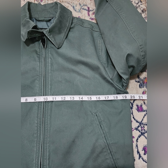 NWT Express Men's Green Bomber Jacket, sz XS - Picture 10 of 12